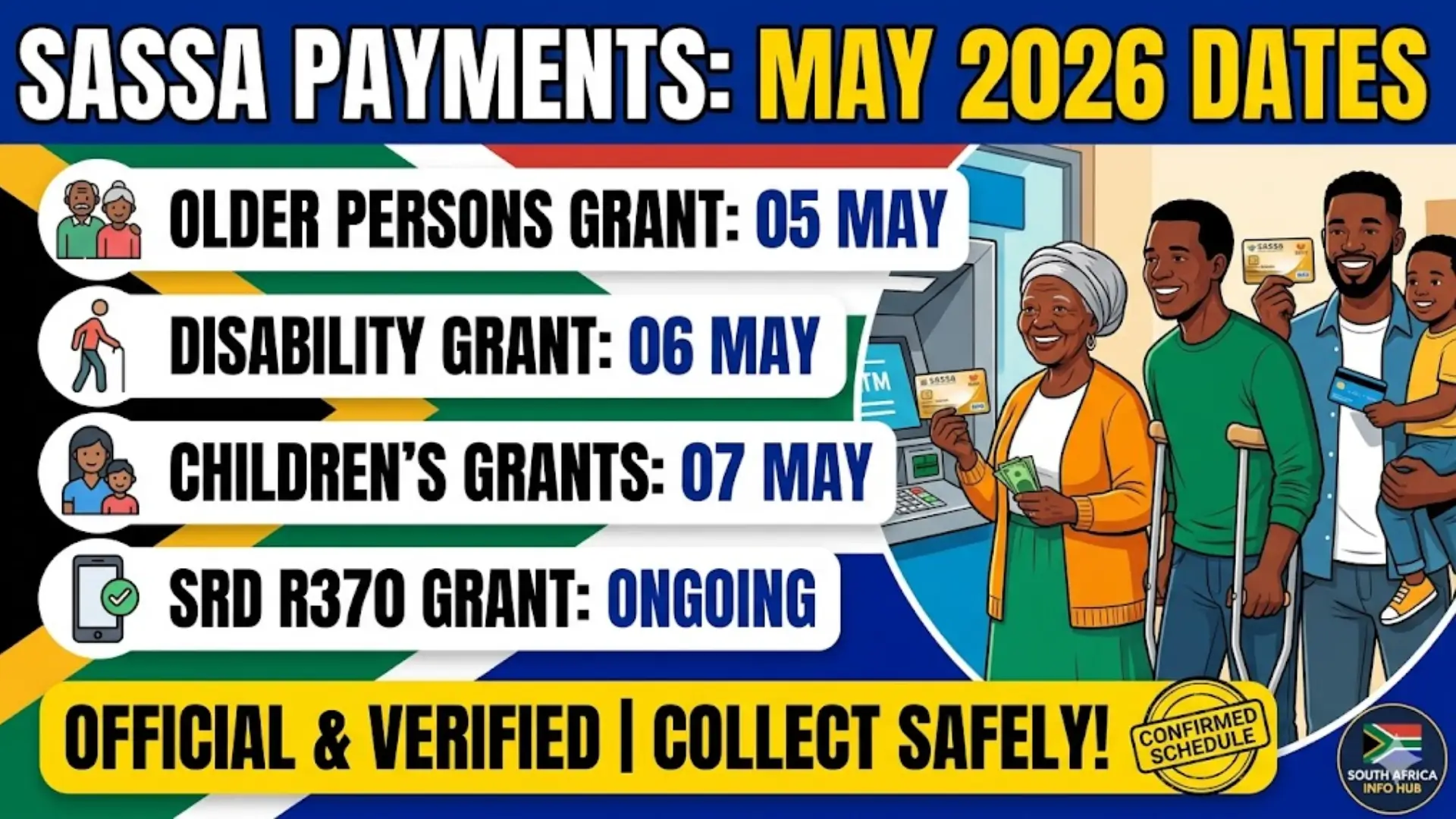 SASSA May Payment Dates 2026 Check Verified Payment Schedule