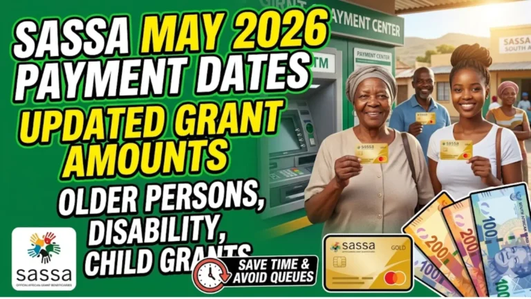 SASSA Grants Payment Dates Release May 2026 Details Check Online