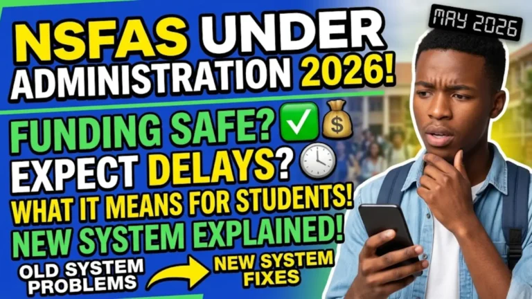Bad Changes in the NSFAS System: What is the new Situation for Students?