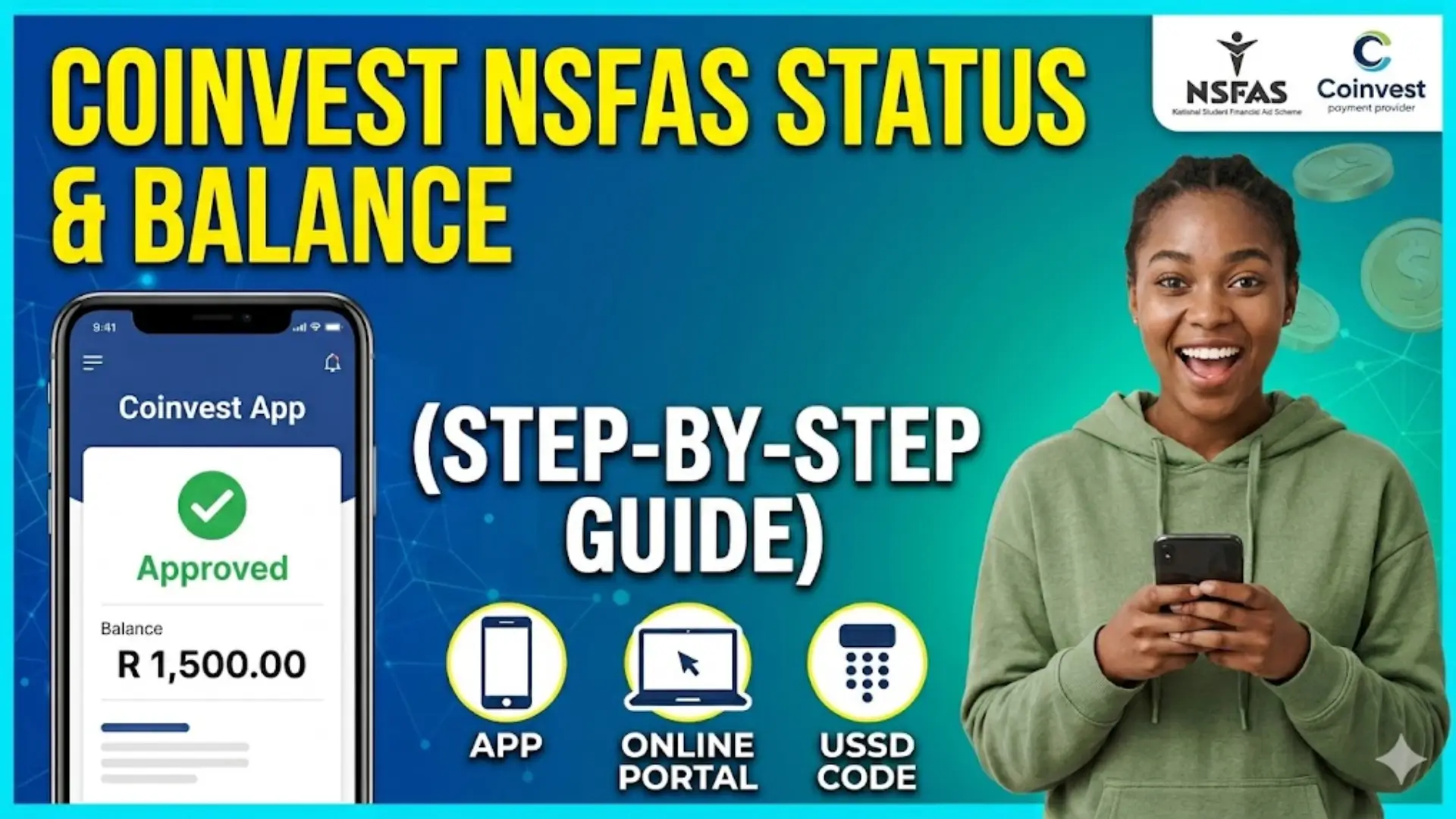 How to Check Coinvest Nsfas Status With Easy Mathod