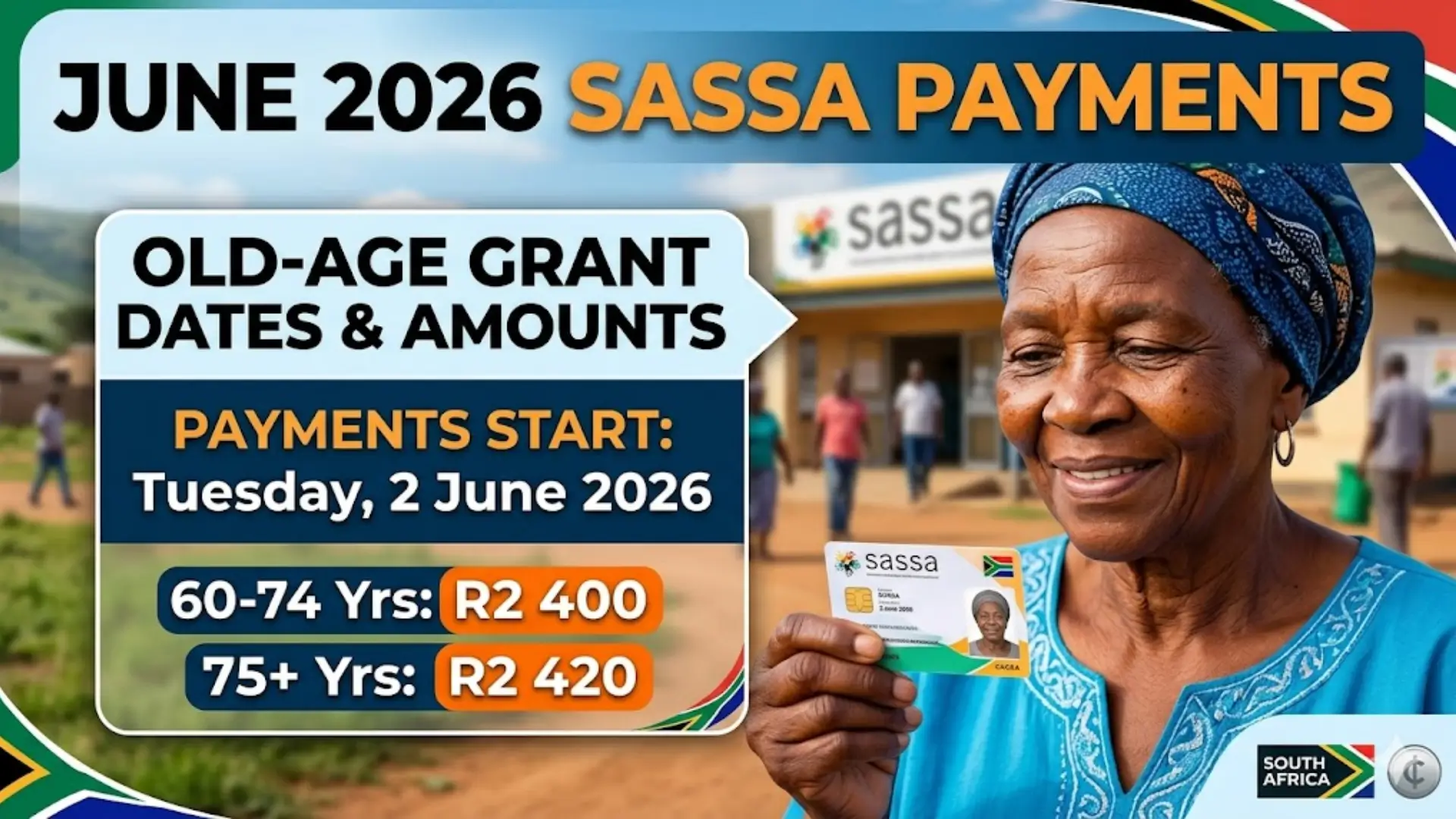 SASSA Old-Age Grants Check Eligibility June 2026