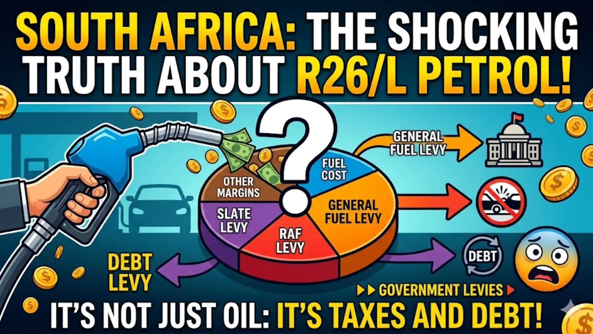 The Shocking Truth Behind Petrol Prices in South Africa