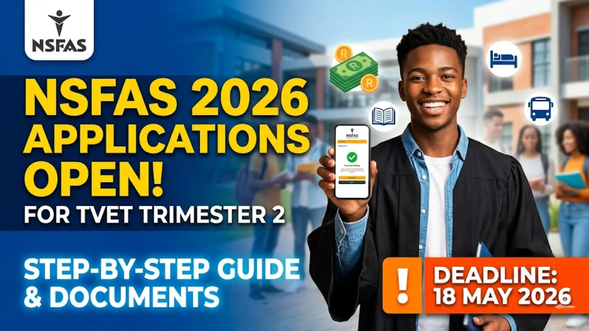 Nsfas T2 Application Through myNSFAS Portal
