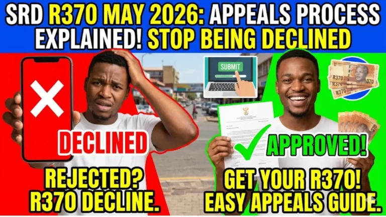 SASSA SRD R370 Status Appeals Process Open for Declined Applications