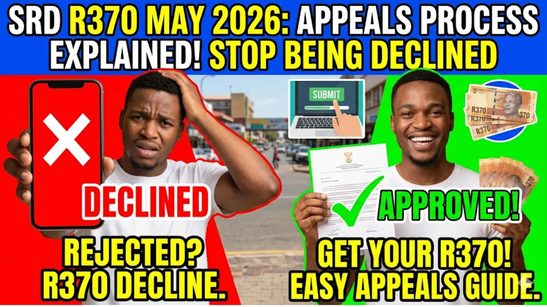 SASSA SRD R370 Status Appeals Process Open for Declined Applications