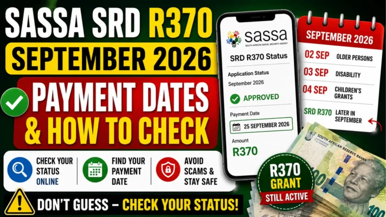 How to Check SRD Payment Dates for September 2026