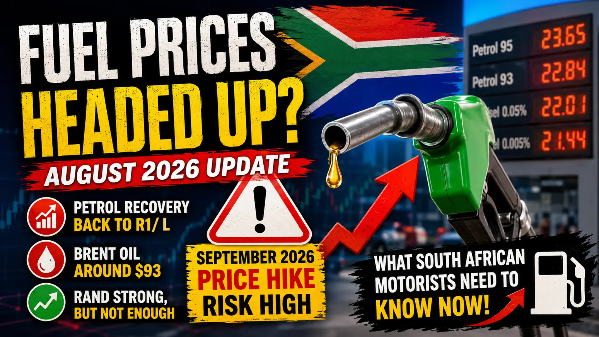 Fuel Recovery South Africa August 2026