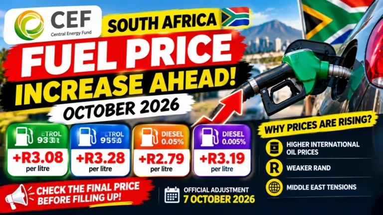 How to Check South Africa Fuel Under-Recovery Update 2026